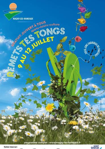 AFFICHE REMETS TES TONGS 2025