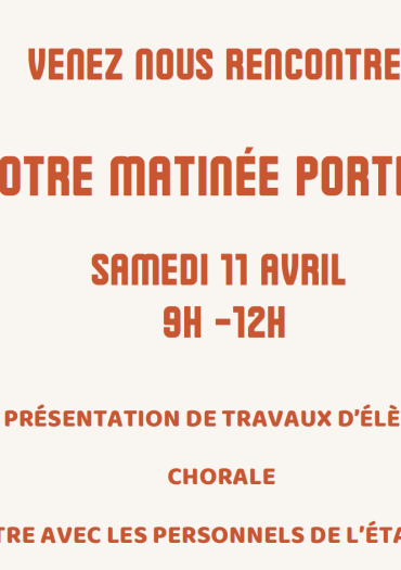 portes ouvertes