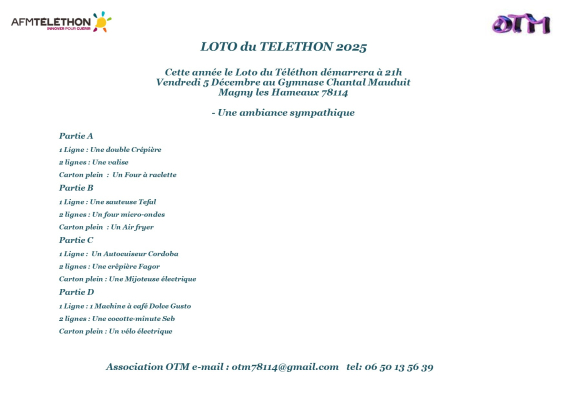 Lots pour le Loto