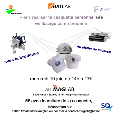 Affiche Atelier casquette