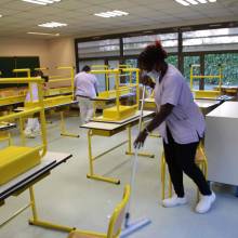 Nettoyage de printemps (voire même d'été !!) dans les écoles