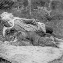 Rosa Bonheur avec un tigre