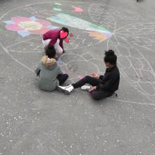 Atelier mandala au Quartier du Buisson