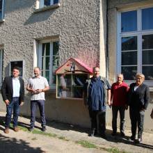Inauguration des Boîtes à livres