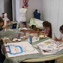 Atelier peinture à la manière de Stoul