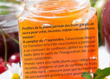 Concours de confitures locales