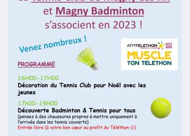 Affiche Téléthon 