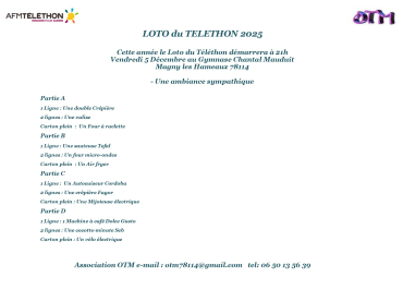 Lots pour le Loto