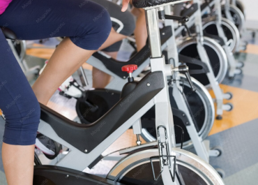 Défi collectif à vélo d'appartement 